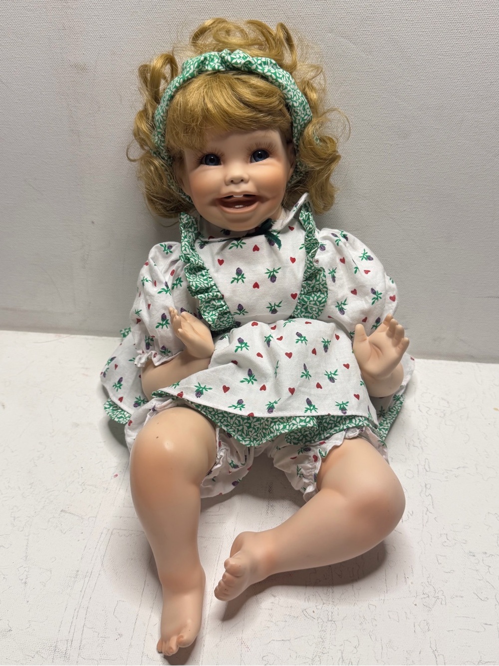 vintage porcelain doll Shannon from The Hamilton Collection